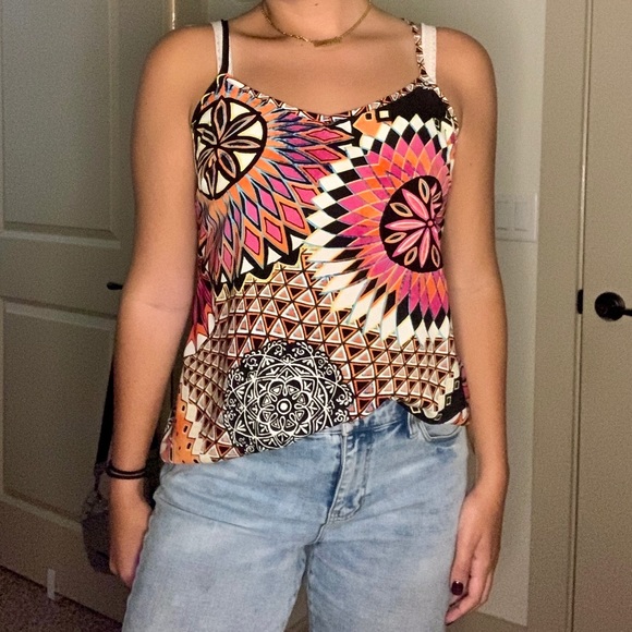 Colorful patterned blouse - Picture 1 of 4